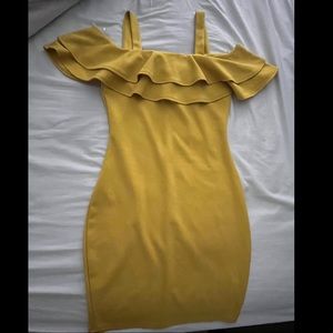 Bodycon Cold Shoulder Dress